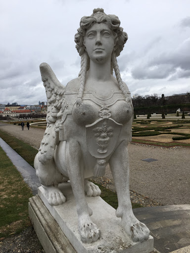 sphinx in vienna belvedere