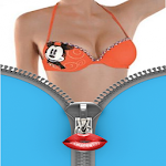 Cover Image of Download Bikini Zip Screen Lock 1.0 APK