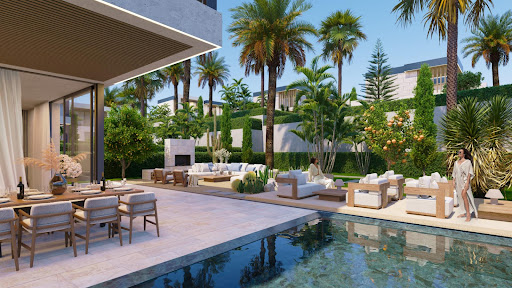 Villa avec piscine et terrasse 1