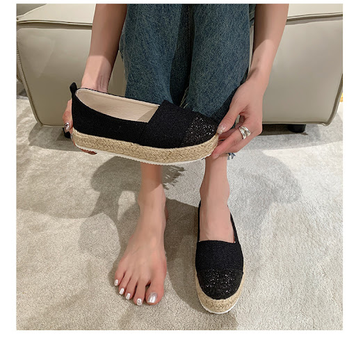 Title 15, Womens Plus Size Leisure Slip On Thick Bottom ...