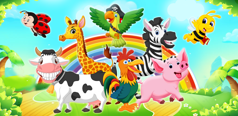 Animals puzzle game for kids