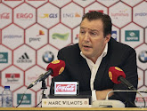 Wilmots is niet bepaald tevreden met nieuwe shirts Rode Duivels