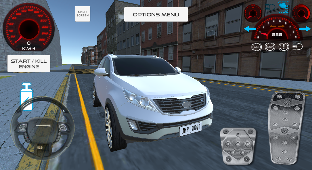   Sportage Driving Simulator City- 스크린샷 