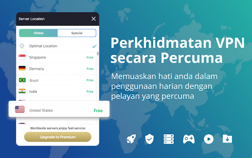 VPN Proxy Master - Vpn percuma & selamat