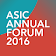 ASIC Annual Forum 2016 icon