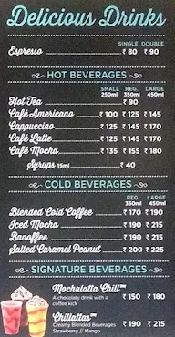 Cinnabon menu 3