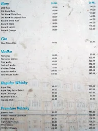 Hotel Rajwada Rooftop Restraunt menu 4