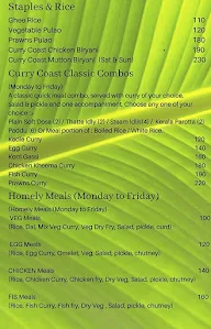 Curry Coast menu 7