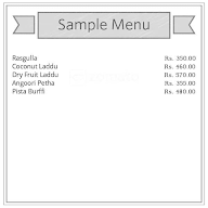 Lala Radhey Shyam Misthan Bhandar menu 2