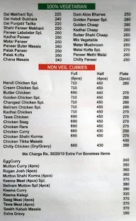 Chawla's Tandoori Junction menu 4