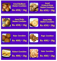 L J Iyengar's Bakery & Sweets menu 6