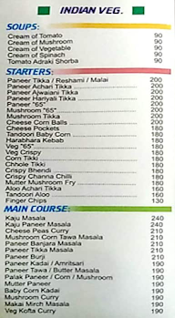 Heera's Ice Point menu 2