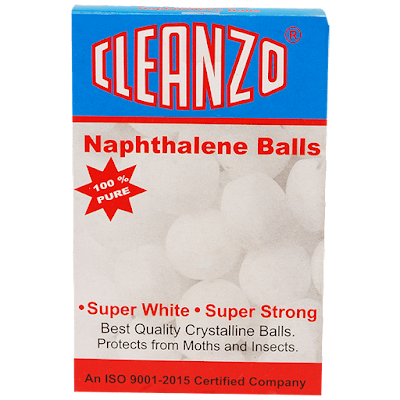 Cleanzo Napthalene Balls, - 100 gm