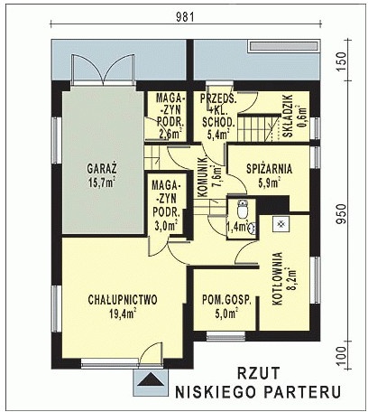 WB-3302 - Rzut parteru