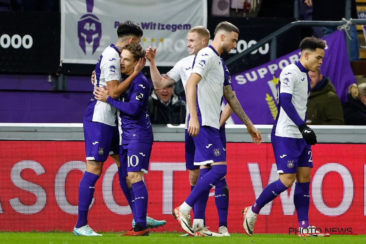 Un retour impressionne à Anderlecht : "Il n'est encore qu'à 60-70 %" 