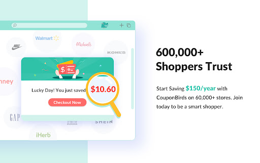 CouponBirds - SmartCoupon Coupon Finder