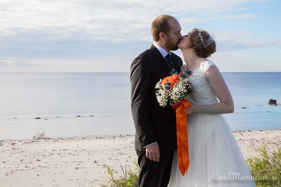 Fotografo di matrimoni Henrik Martinsson (martinsson). Foto del 30 marzo 2019