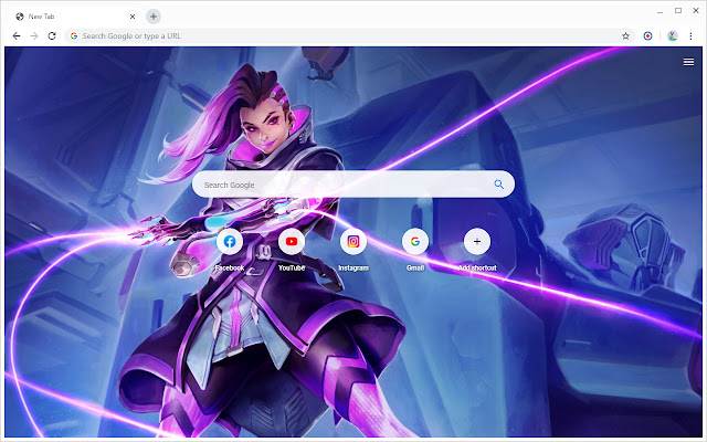 Sombra / Overwatch Wallpapers New Tab