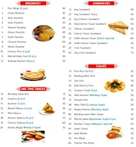 Adityaa's Snacks & Bakers menu 1