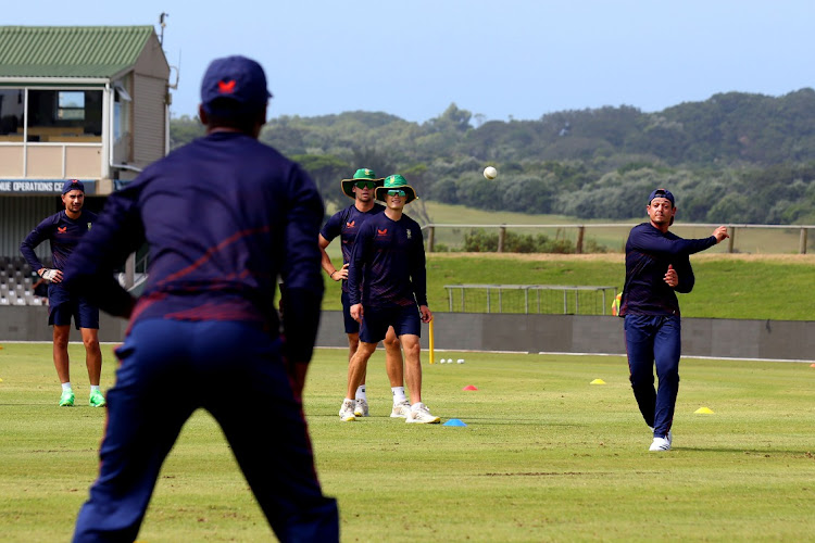 Proteas all-rounder Bjorn Fortuin during a press conference at Buffalo Park ahead of their West Indies ODI match on Thursday. Picture: Theo Jeptha