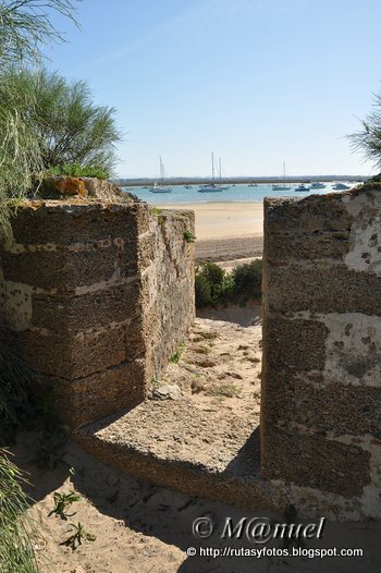 Punta del Boquerón y fortificaciones