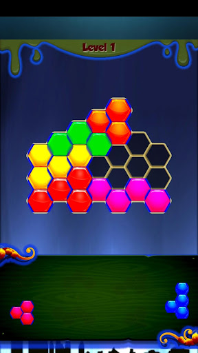 Code Triche Neon Hexagon Block Puzzle APK MOD 4