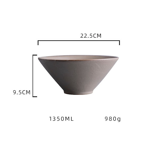 Title 17, Japanese Handmade Coarse Bamboo Hat Noodle Bowl...