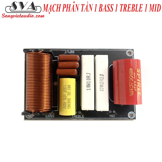 Mạch Phân Tần 1 Bass 1 Treble 1 Mid - 1 Board