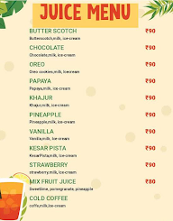 The Juice & Shake Point menu 1