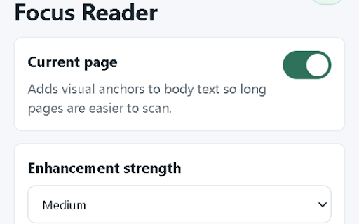 Focus Reader screenshot 1