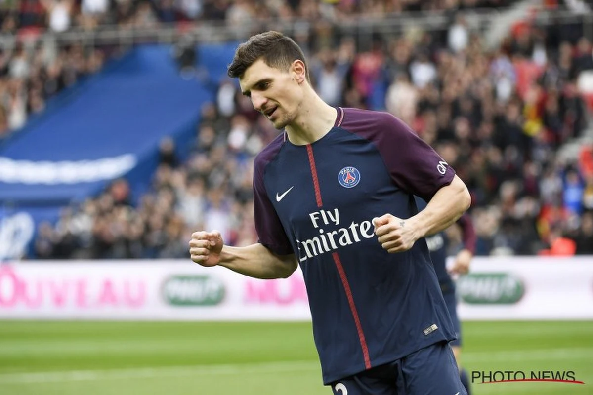 Thomas Meunier gisteren niet eens op de bank bij PSG en daar is een (spijtige) reden voor