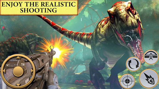 Jungle Dinosaurs Hunter FPS Shooting Game screenshots 5