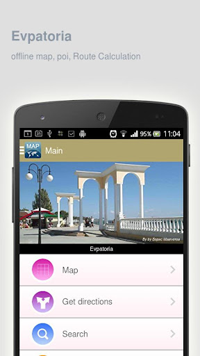 Evpatoria Map offline