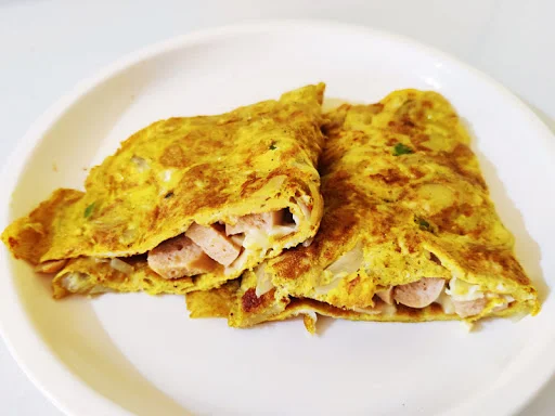 Stuffed Chicken Sausage Omelette