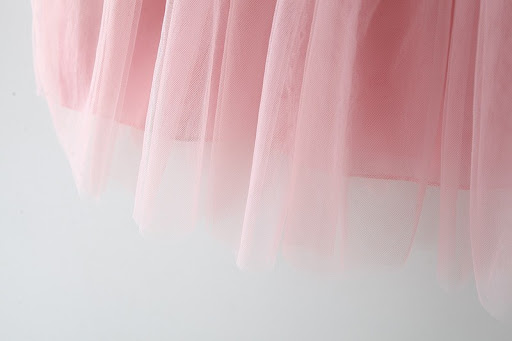 Title 2, Girls Summer New Floral Mesh Slip Dress, light...