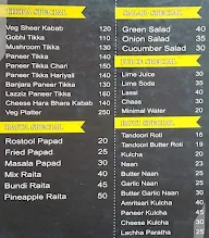 Punjabi Restaurant Pure Veg menu 7