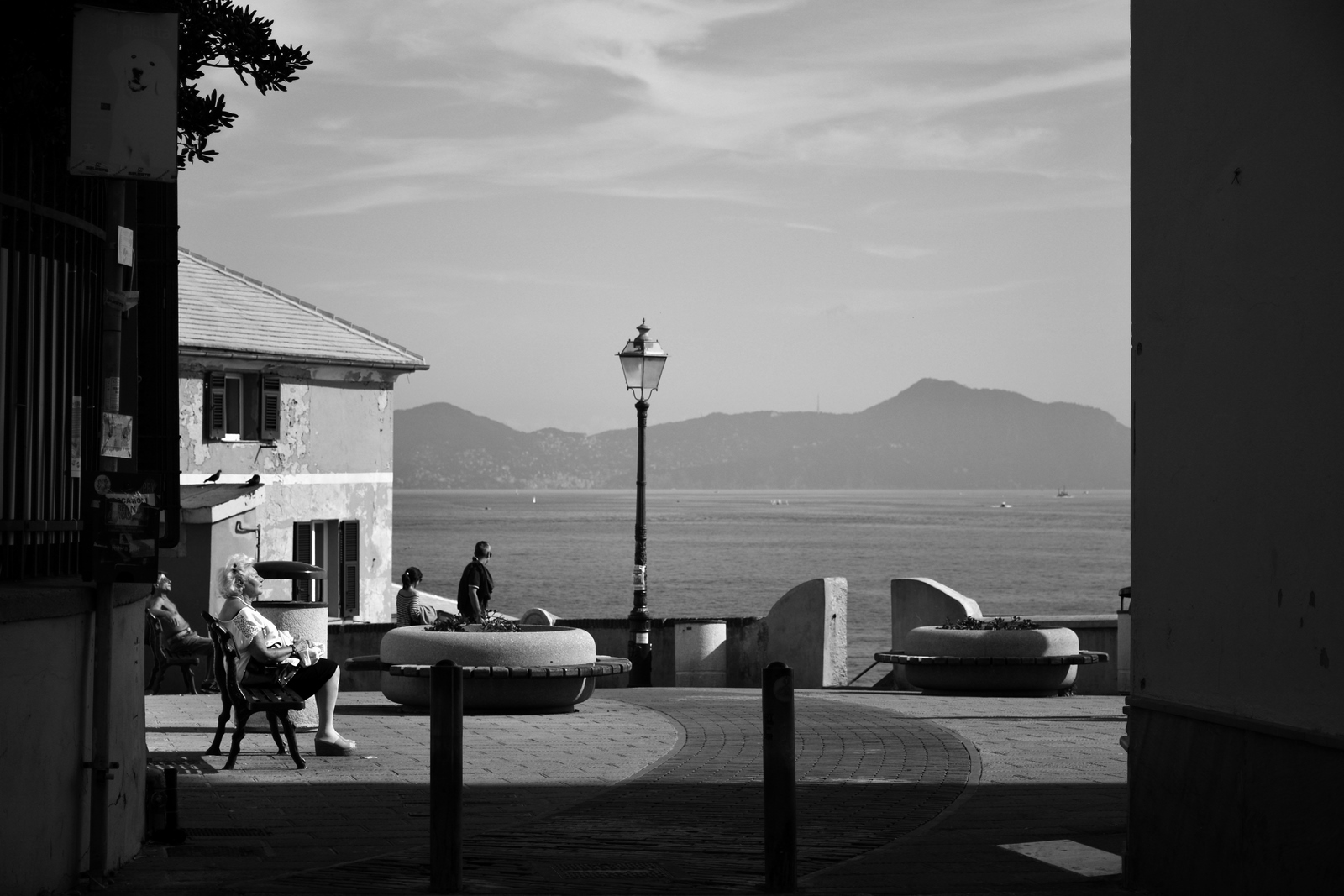 Boccadasse Cartolina Stile Anni '50 di cobiphoto