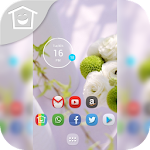 Cover Image of Download 白色背景和花朵艺术 2.0 APK