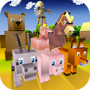 Blocky Animals Simulator - horse, pig and more! 1.01 Icon