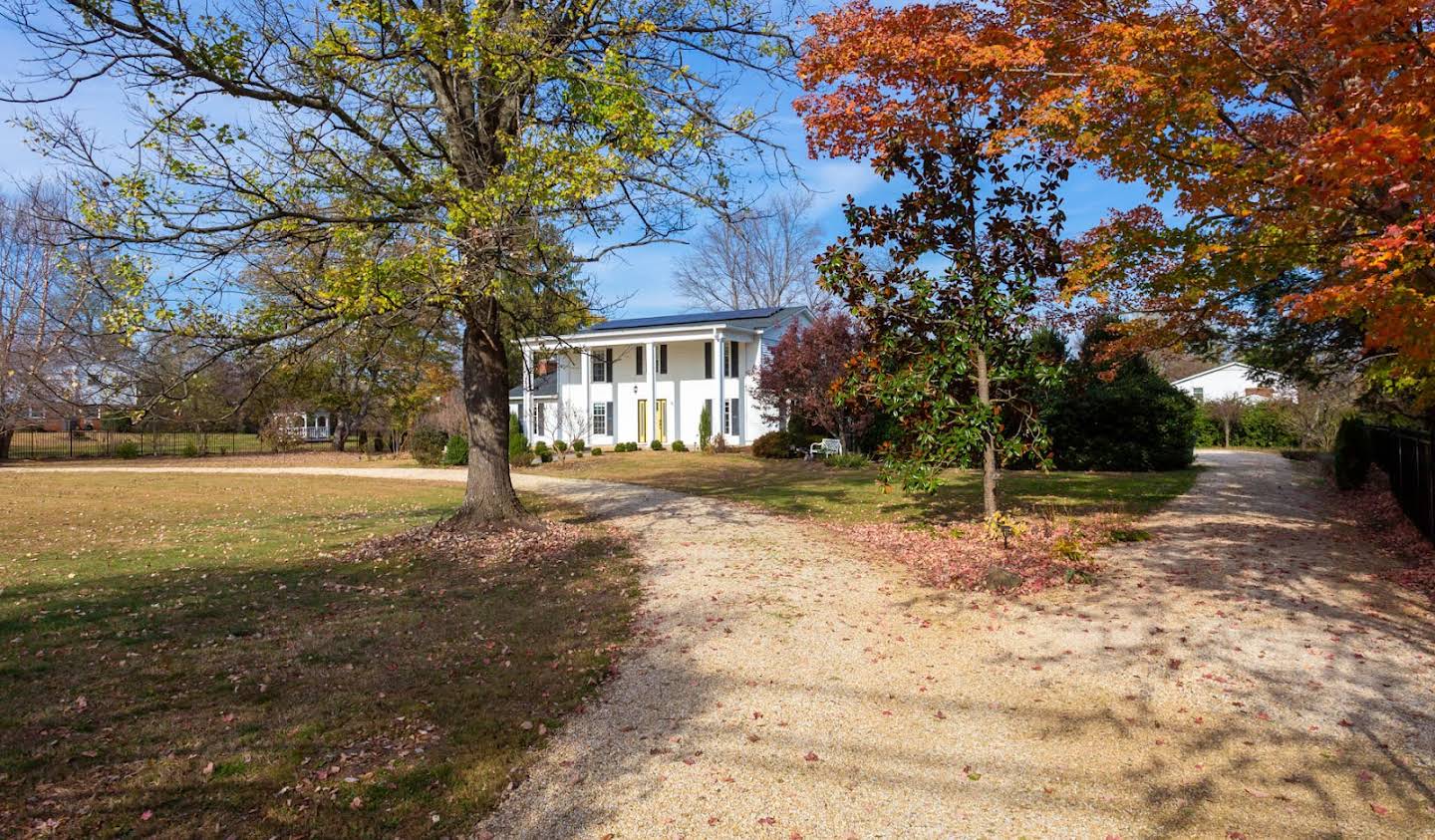 House with garden Charlottesville
