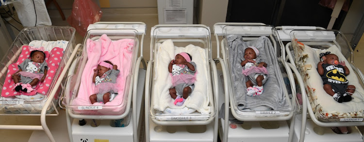 The Buthelezi quintuplets have all been released from hospital.