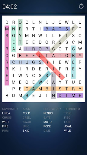 Screenshot Word Search