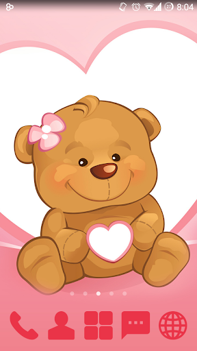 免費下載個人化APP|Happy Sweet Bear Theme GO ADW app開箱文|APP開箱王