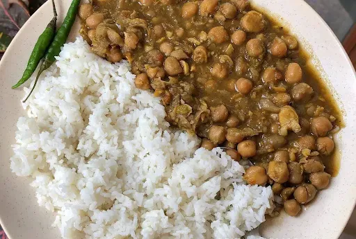 Chole With Jeera Rice