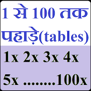 1 से 100 तक पहाड़े (tables) 1.5 Icon