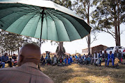 At a community meeting in Mantlaneni, local cannabis farmers voice concerns about legalisation and falling demand.

