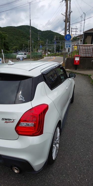 スイフトスポーツのHFD(昼間からフラッとドライブ)・久しぶりの第2の庭？😂・兵庫県・芦有ドライブウェイ 東六甲展望台・今日は…偶然 会っちゃいましたね😂に関するカスタム事例の投稿画像1枚目