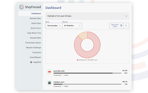 StayFocusd - Block Distracting Websites