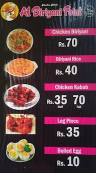 A1 Biryani Point menu 2