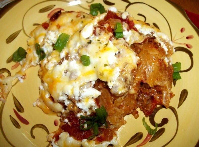 Cassies Cheesy Mexican Dish Recipe | Just A Pinch Recipes